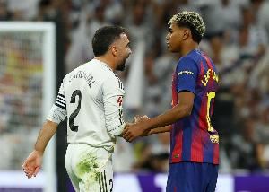 世体：皇马更衣室庆祝国家德比胜利，背景音乐疑似暗讽亚马尔